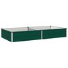 vidaXL Povi&scaron;eni vrtni krevet Zelena 160 x 80 x 24 cm