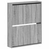 vidaXL Ormar za cipele na zidu ARNHEM 71 x 17 x 86 cm Siva Sonoma