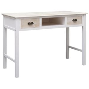 vidaXL Konzolni stol 110 x 45 x 76 cm drveni