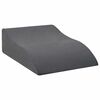 vidaXL Jastučić za noge Siva 68 x 40 x 18 cm PU pjena