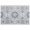 vidaXL Vanjski tepih ARAKIL svijetlo sivi 120x180 cm PP
