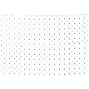 vidaXL Božićna svjetlosna mreža svjetloplava 3 x 3 m 306 LED