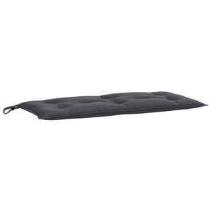 vidaXL Jastuci za vrtnu klupu pro&scaron;arano antracit 100x50x7 cm tkanina