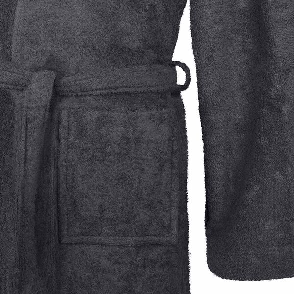 vidaXL Kućni ogrtač KINN Antracit M Pamuk