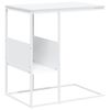 vidaXL Bočni stolić bijeli 55 x 36 x 59,5 cm od konstruiranog drva