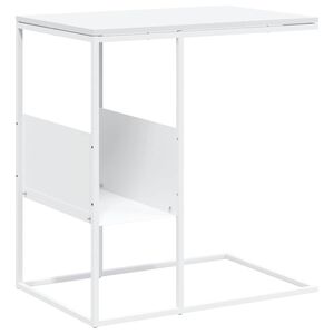 vidaXL Bočni stolić bijeli 55 x 36 x 59,5 cm od konstruiranog drva
