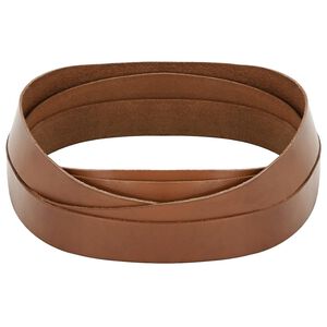 vidaXL Kožni Remen 1 Smeđa 1000 x 3,5 cm Koža