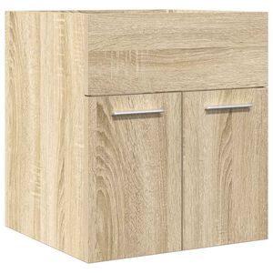 vidaXL Kupaonski ormarić za umivaonik sonoma hrast 41x38,5x46 cm
