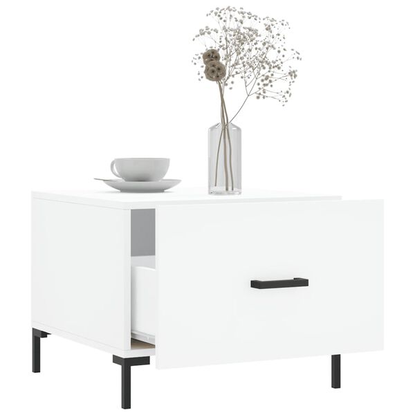 vidaXL Stolići za kavu 2 kom bijeli 50x50x40 cm od konstruiranog drva