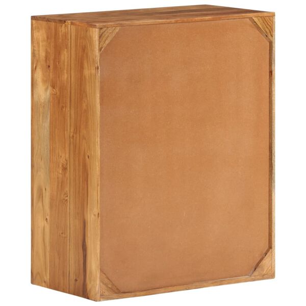 vidaXL Ladičar od masivnog drva 60 x 33 x 75 cm