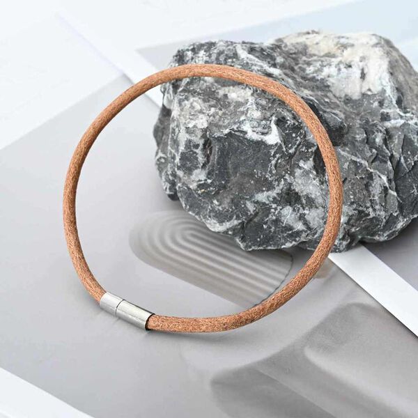 vidaXL Kožni konop Smeđa Ø4 mm x 5 m Koža