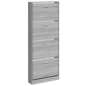 vidaXL Ormarić za cipele boja hrasta 59x17x150 cm konstruirano drvo