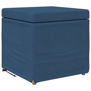 vidaXL Stolica Plava 41 x 41 x 40 cm Tkanina i konstruirano drvo