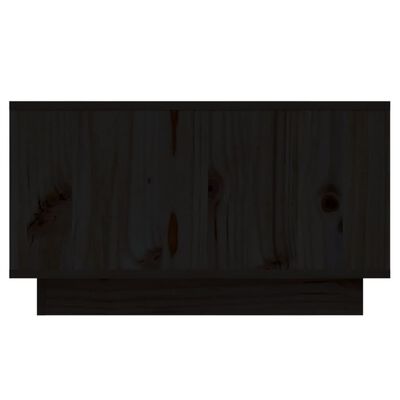 vidaXL Stolić za kavu crni 55 x 56 x 32 cm od masivne borovine