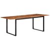 vidaXL Blagovaonski stol 200 x 100 x 75 cm od masivno drvo bagrema