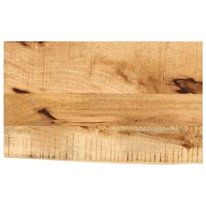 vidaXL Stolna ploča 40x20x2,5 cm masivno drvo manga sa živim rubom