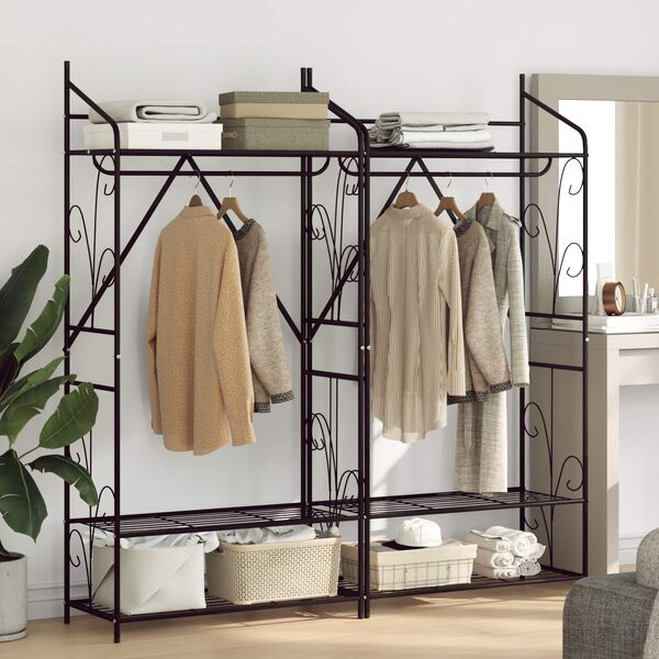 vidaXL Otvoreni ormar Jednobojno 2 pcs 78 x 36 x 158 cm