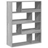 vidaXL Sobna pregrada boja hrasta 100x33x125,5 cm konstruirano drvo