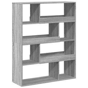 vidaXL Sobna pregrada boja hrasta 100x33x125,5 cm konstruirano drvo