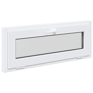 vidaXL Prozor za podrum RISOR 100 x 40 cm PVC i staklo