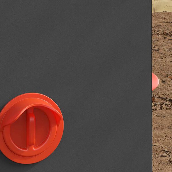 vidaXL Hranilica za piliće 2 pcs Crna 32,5 x 20,5 x 43 cm