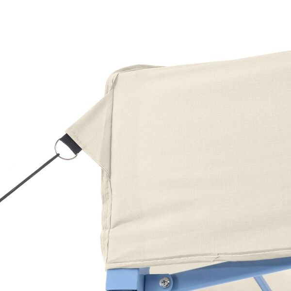 vidaXL &Scaron;ator za zabave Krema 280 x 410 x 315 cm Oxford tkanina