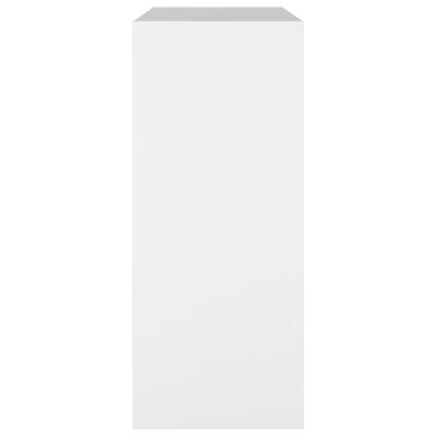 vidaXL Ormarić za knjige / sobna pregrada bijeli 80 x 30 x 72 cm