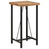 vidaXL Barski stol 55 x 55 x 107 cm od masivnog drva bagrema i željeza
