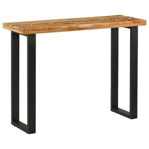 vidaXL Konzolna stolica Smeđa 100 x 35 x 75 cm Čvrsto teak drvo