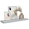 vidaXL Plutajuća zidna polica siva boja betona 90 x 23,5 x 3,8 cm MDF