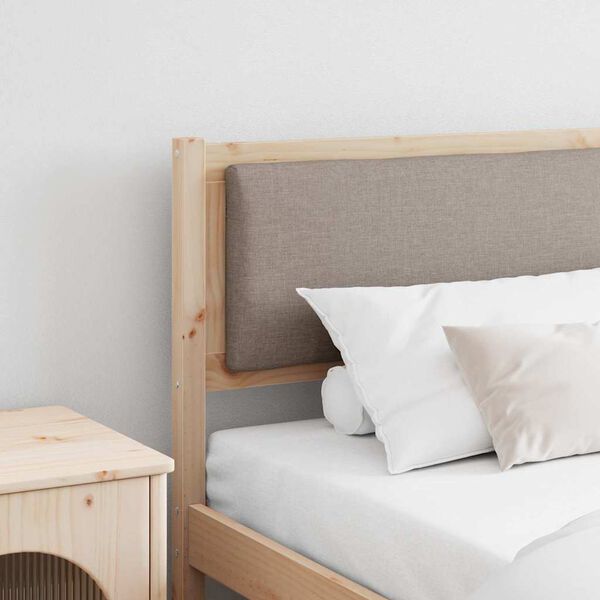 vidaXL Uzglavlje Ostalo Smeđa 200 cm Masivna borovina