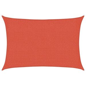 vidaXL Jedro za za&scaron;titu od sunca 160 g/m&sup2; terakota 2 x 3 m HDPE