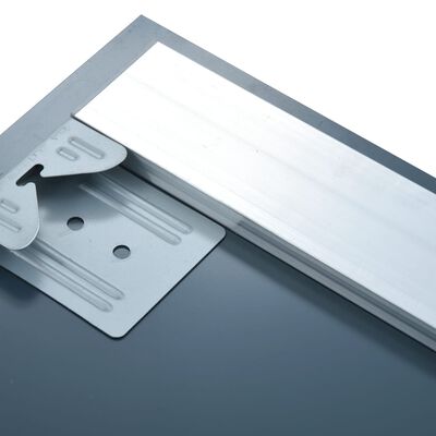 vidaXL Kupaonsko LED zidno ogledalo sa senzorom na dodir 80 x 60 cm