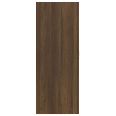 vidaXL Viseći ormarić smeđi hrast 69,5x34x90 cm od konstruiranog drva