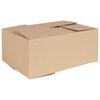 vidaXL Preklopna kutija 50 kom. Prirodna 35 x 24 x 15 cm Karton