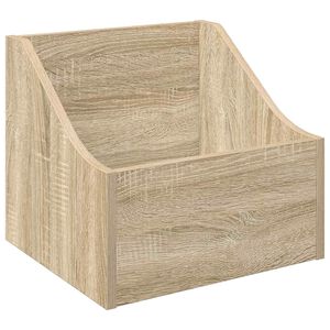 vidaXL Kutija za LP ploče Hrast sonoma 37 x 33 x 32 cm