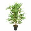 vidaXL Umjetno stablo bambusa 368 listova 80 cm zeleno