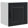 vidaXL Ormar za Zid PORTO Crna 40 x 31 x 40 cm Konstruirano drvo