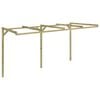 vidaXL Potporna pergola 2 x 4 x 2,2 m drvena