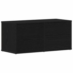 vidaXL TV ormar Crni hrast 80 x 34 x 36 cm Konstruirano drvo