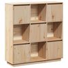 vidaXL Visoka komoda 110,5 x 35 x 117 cm od masivne borovine