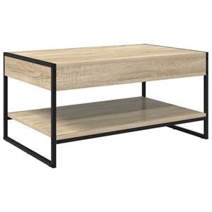 vidaXL Kava Stol Sonoma 80 x 50 x 40 cm Konstruirano drvo