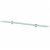 vidaXL Zidna Polica Staklena 100x20 cm 8 mm