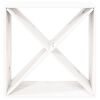 vidaXL Ormarić za vino bijeli 62 x 25 x 62 cm od masivne borovine
