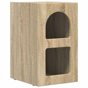 vidaXL Noćni ormarić ELST Sonoma hrast 29,5 x 33,5 x 50 cm