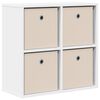 vidaXL Kreveta s ladicama Bijelo 59,5 x 27 x 57 cm