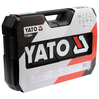 YATO set nasadnih ključeva i nastavaka od 216 dijelova YT-38841