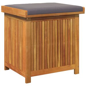 vidaXL Vanjska kutija za jastuke 60x50x61 cm masivno drvo bagrema