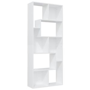 vidaXL Ormarić za knjige bijeli 67 x 24 x 161 cm od konstruiranog drva