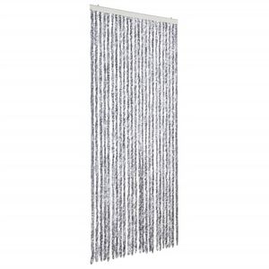 vidaXL Zastor protiv insekata sivo-bijeli 100 x 220 cm &scaron;enil
